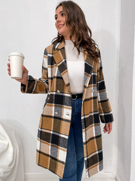 Plaid Soft Coat