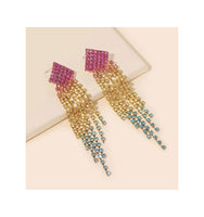 Rhinestone Drop Earrings